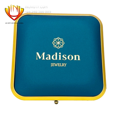 Tem UV DTF kim loại, nhũ vàng bạc - Ảnh 7