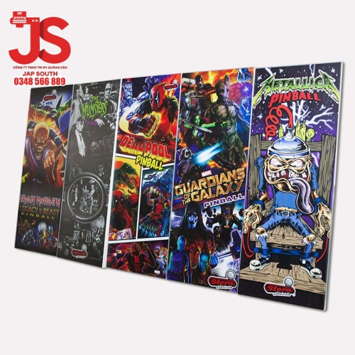 Hộp đèn vải 1 mặt độ dày 5 cm - fabric light box 5 cm - Ảnh 6