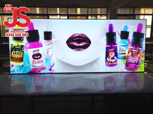 Hộp đèn vải 1 mặt độ dày 6cm - fabric light box 6cm - Ảnh 4