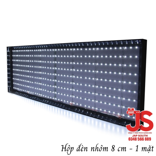 Hộp đèn vải 1 mặt độ dày 8 cm - fabric light box 8cm - Ảnh 5