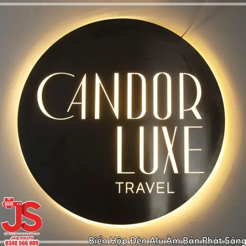 Biển Hộp Đèn Alu Âm Bản Phát Sáng Đèn Led - Ảnh 3