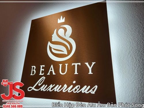 Biển Hộp Đèn Alu Âm Bản Phát Sáng Đèn Led - Ảnh 13
