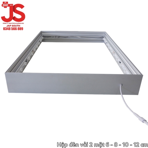 Hộp đèn vải Kapu hai mặt độ dày 6 - 8 - 10 - 12 cm - Ảnh 6